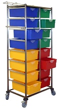 Twin Laundry Trolley